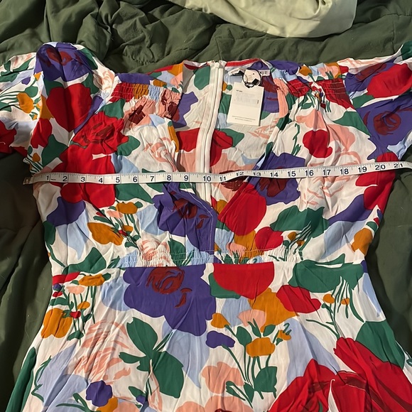 Faithfull Anita V-neck Midi Dress - Picture 7 of 9